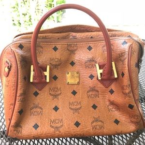 Authentic Vintage MCM Boston 👜